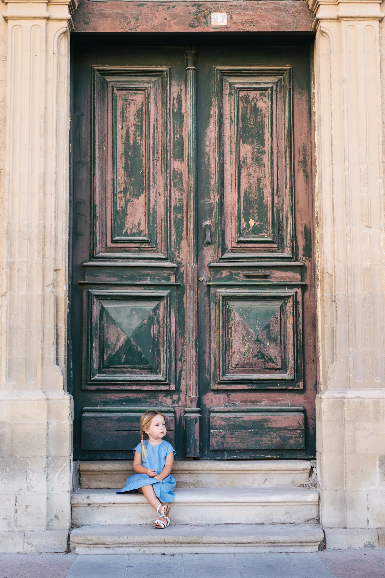 Olga and the kids — photograph 22